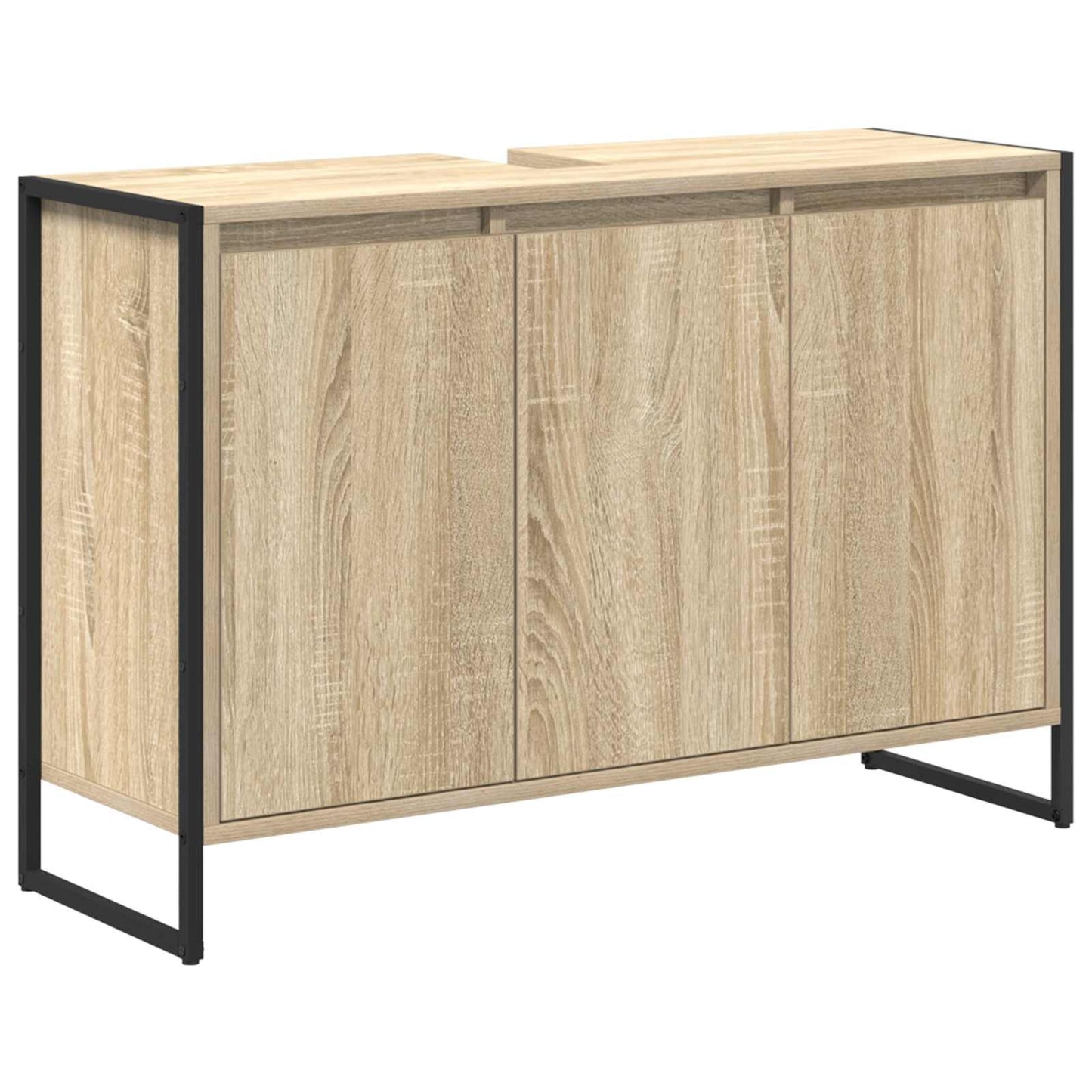 vidaXL Σετ Επίπλων Μπάνιου με συρτάρι Δρύς Sonoma Επεξεργασμένο ξύλο