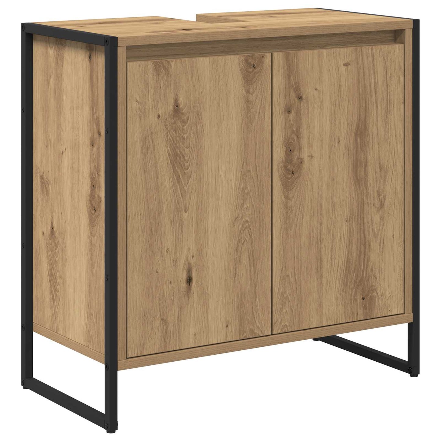 vidaXL Σετ Επίπλων Μπάνιου 4 τεμ. Artisan Oak Επεξεργασμένο Ξύλο