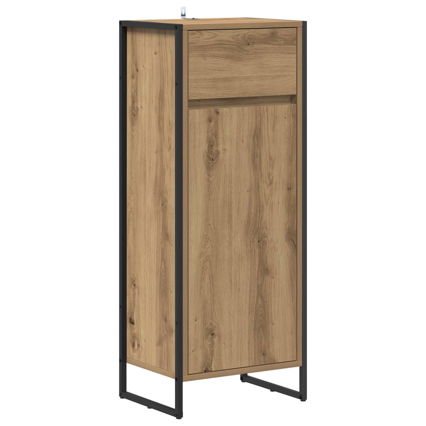 vidaXL Σετ Επίπλων Μπάνιου 4 τεμ. Artisan Oak Επεξεργασμένο Ξύλο