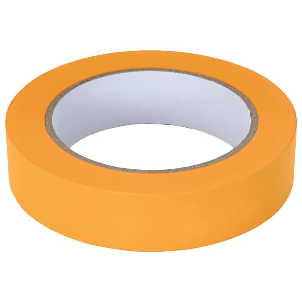 vidaXL Ταινίες Μάσκας για Ζωγράφους 12 pcs Κίτρινο 25mm x 50m Χαρτί