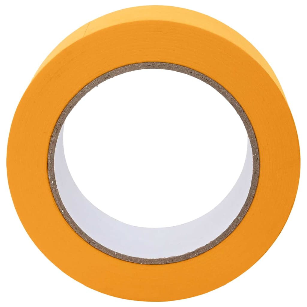 vidaXL Ταινίες Μάσκας για Ζωγράφους 12 pcs Κίτρινο 38mm x 50m Χαρτί