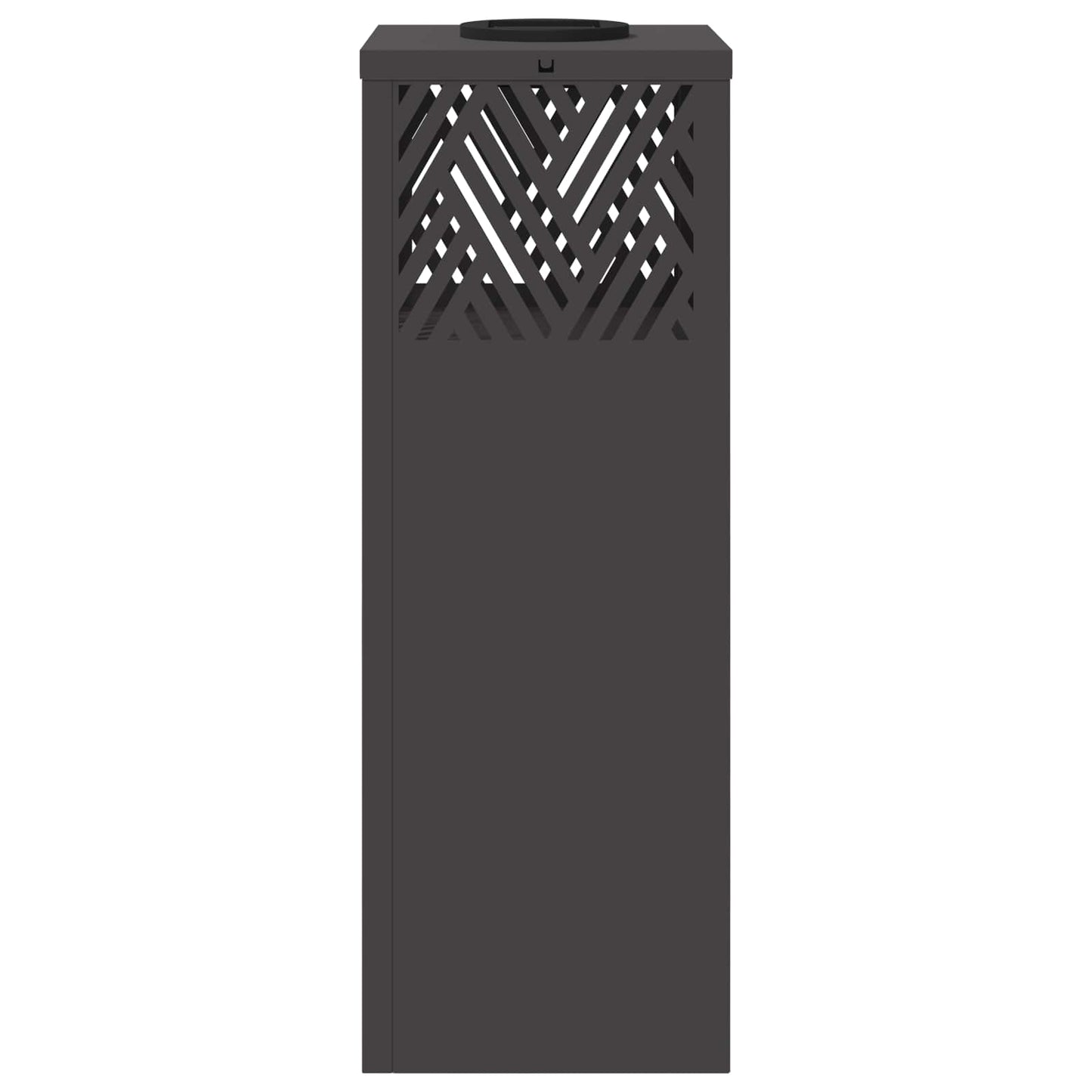 vidaXL Ηλιακό LED Φως Δρόμου 2 pcs Μαύρο Κρύο Ρολαρισμένο Χάλυβα