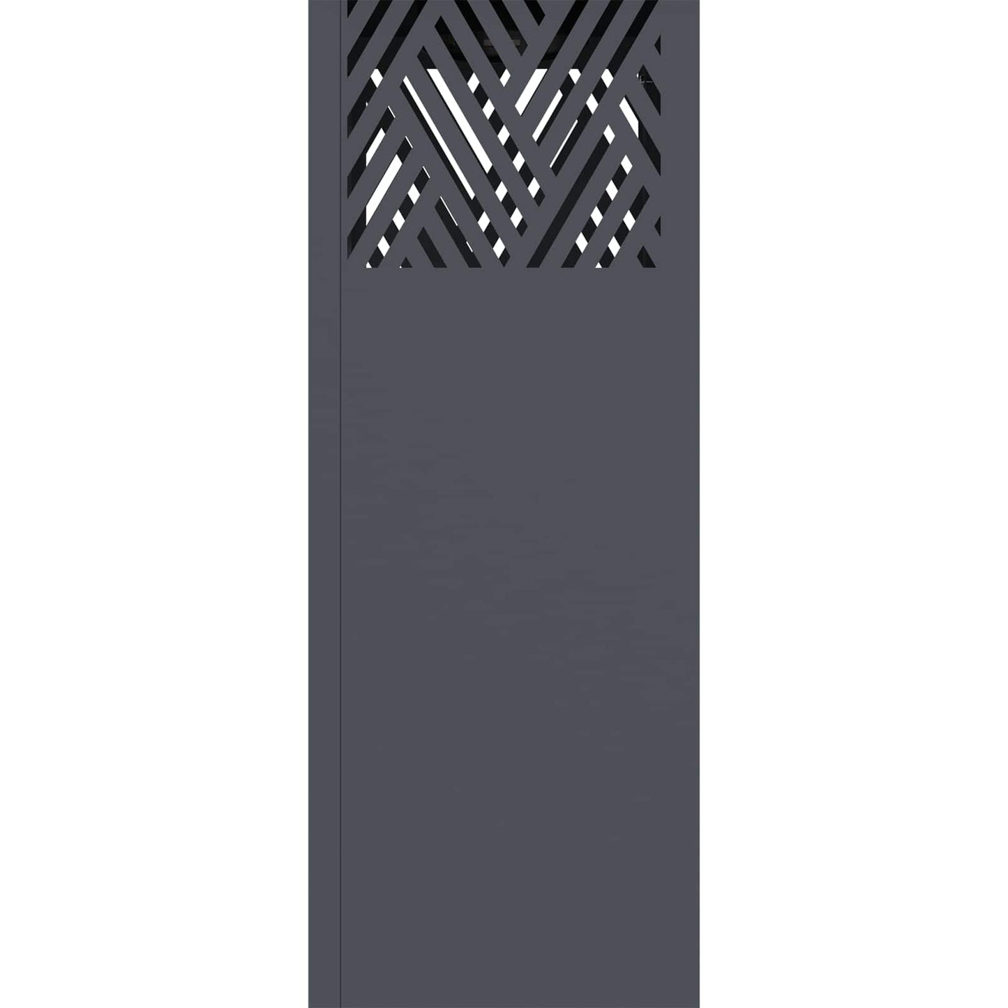 vidaXL Ηλιακό LED Φως Δρόμου 2 pcs Ανθρακί Κρύο Ρολαρισμένο Χάλυβα