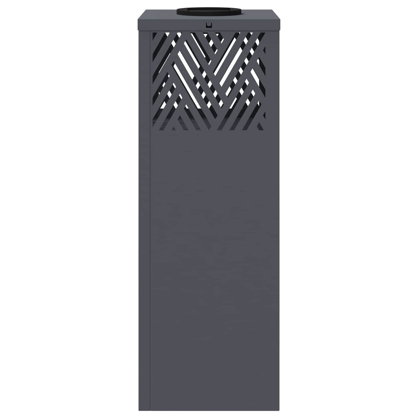 vidaXL Ηλιακό LED Φως Δρόμου 2 pcs Ανθρακί Κρύο Ρολαρισμένο Χάλυβα