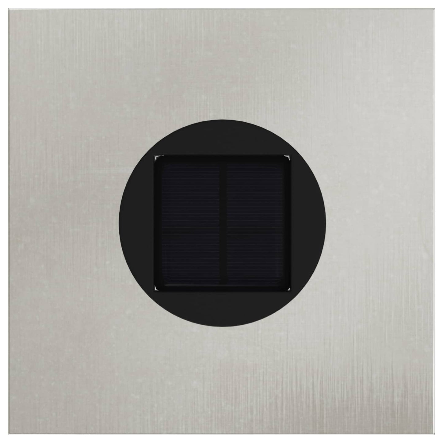 vidaXL Ηλιακό LED Φως Δρόμου 2 pcs Ασημί Ανοξείδωτο ατσάλι