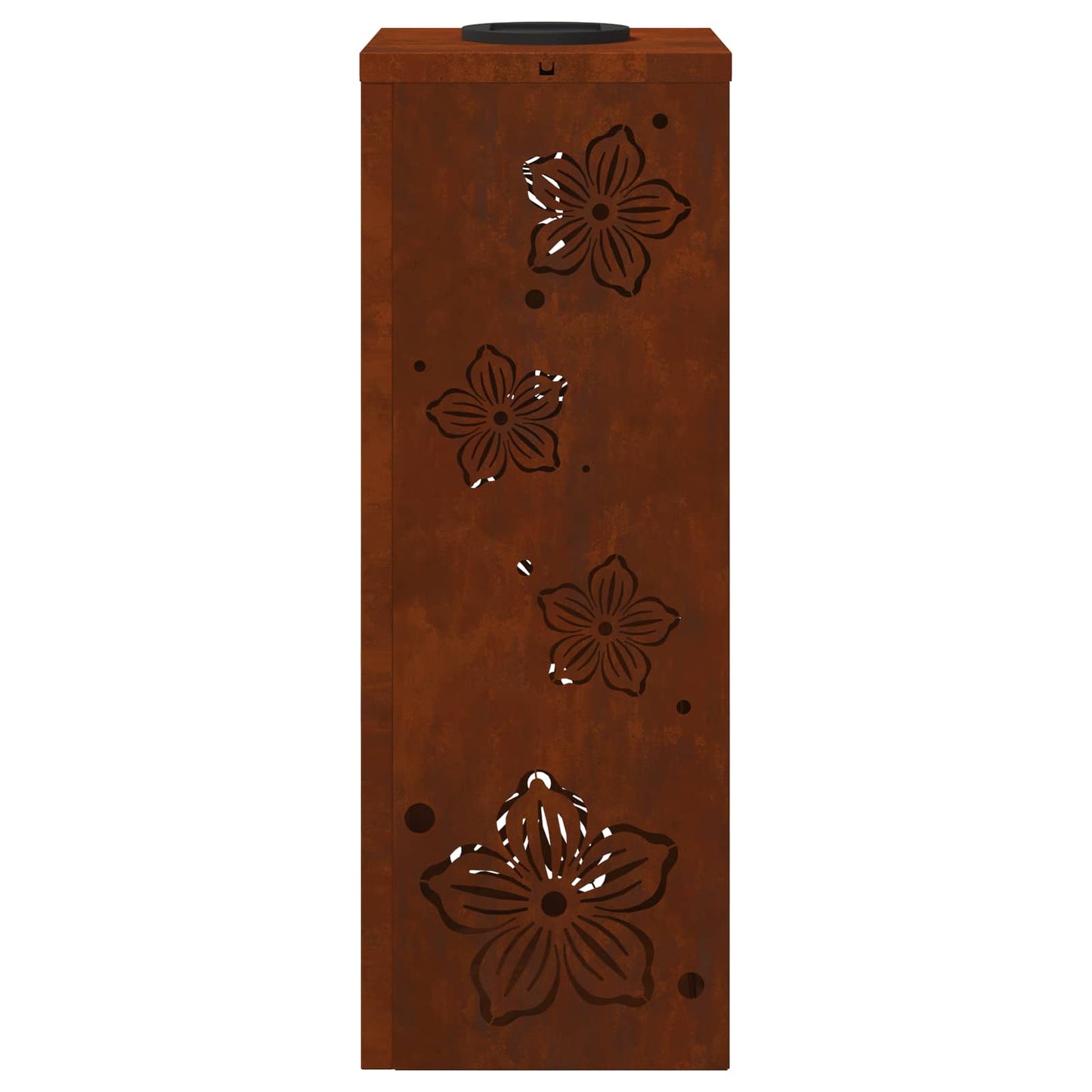 vidaXL Ηλιακό LED Φως Δρόμου 2 pcs Σκ rusty Ατσάλι Σκληρυθέν στον Αέρα