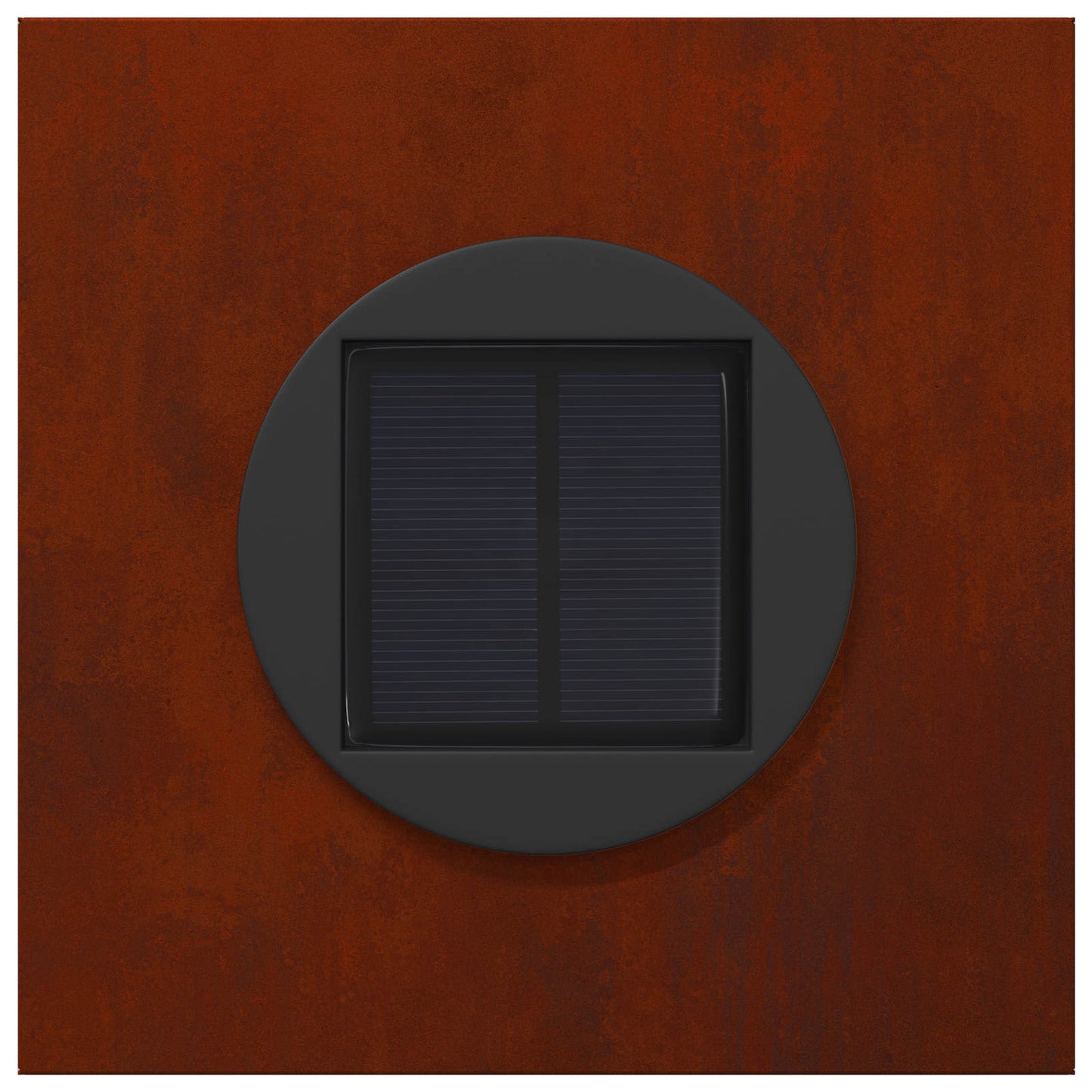 vidaXL Ηλιακό LED Φως Δρόμου 2 pcs Σκ rusty Ατσάλι Σκληρυθέν στον Αέρα