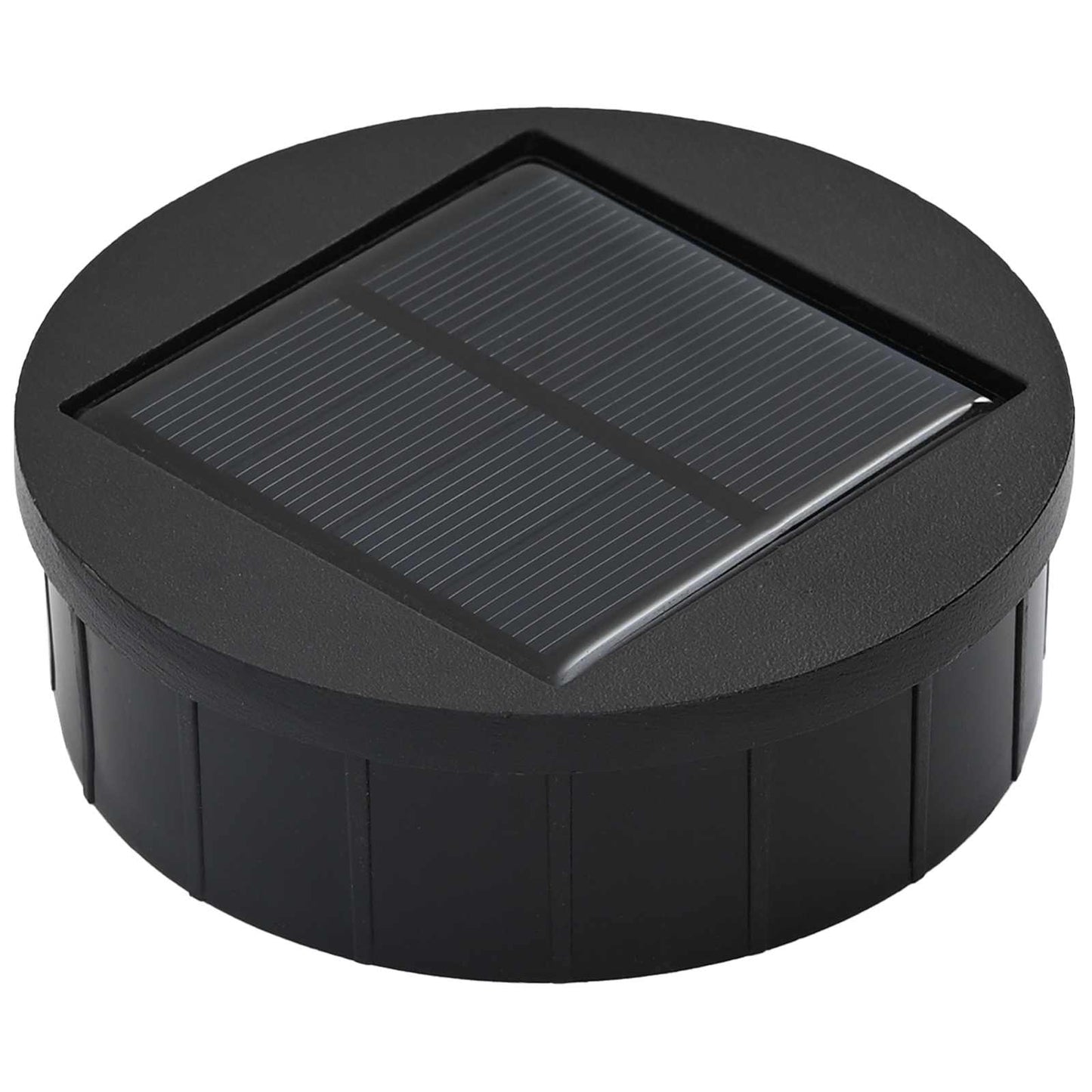 vidaXL Ηλιακό LED Φως Δρόμου 2 pcs Μαύρο Κρύο Ρολαρισμένο Χάλυβα