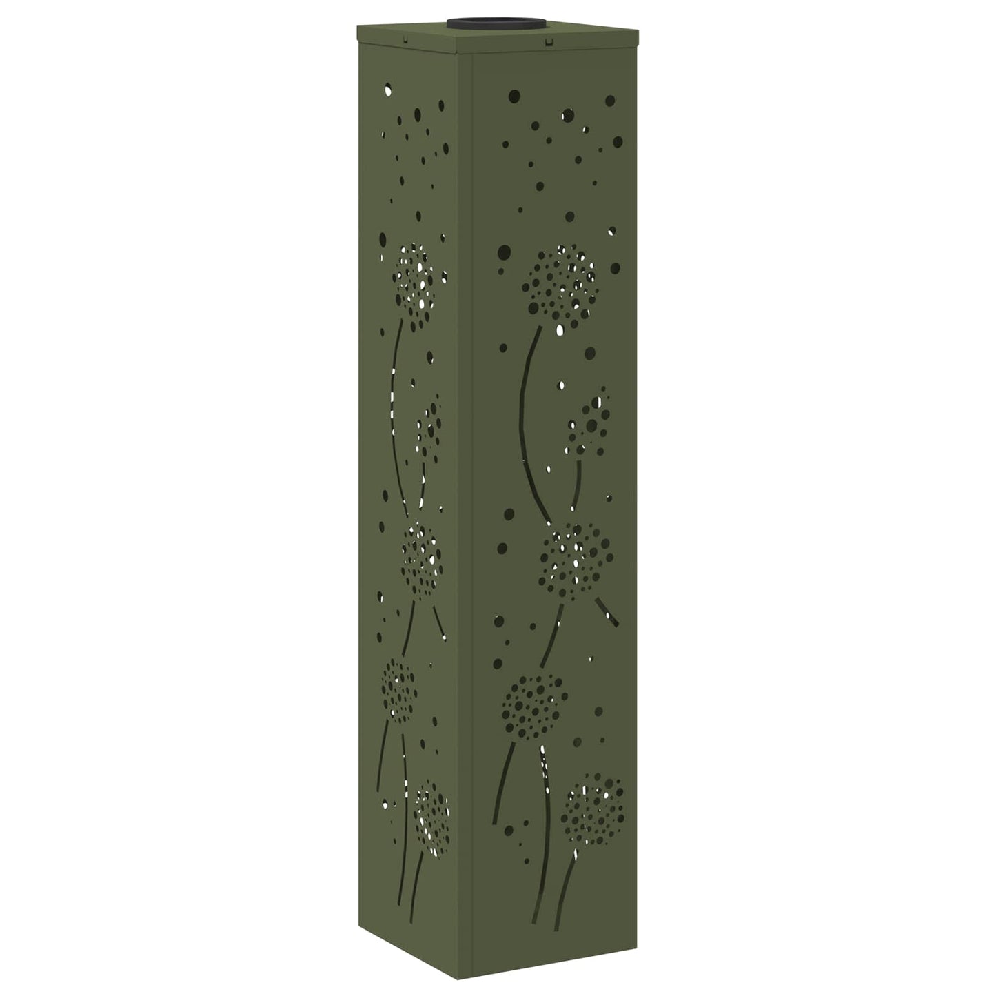 vidaXL Ηλιακό LED Φως Δρόμου με φώτα με μπαταρία 2 pcs Ελιά Πράσινη