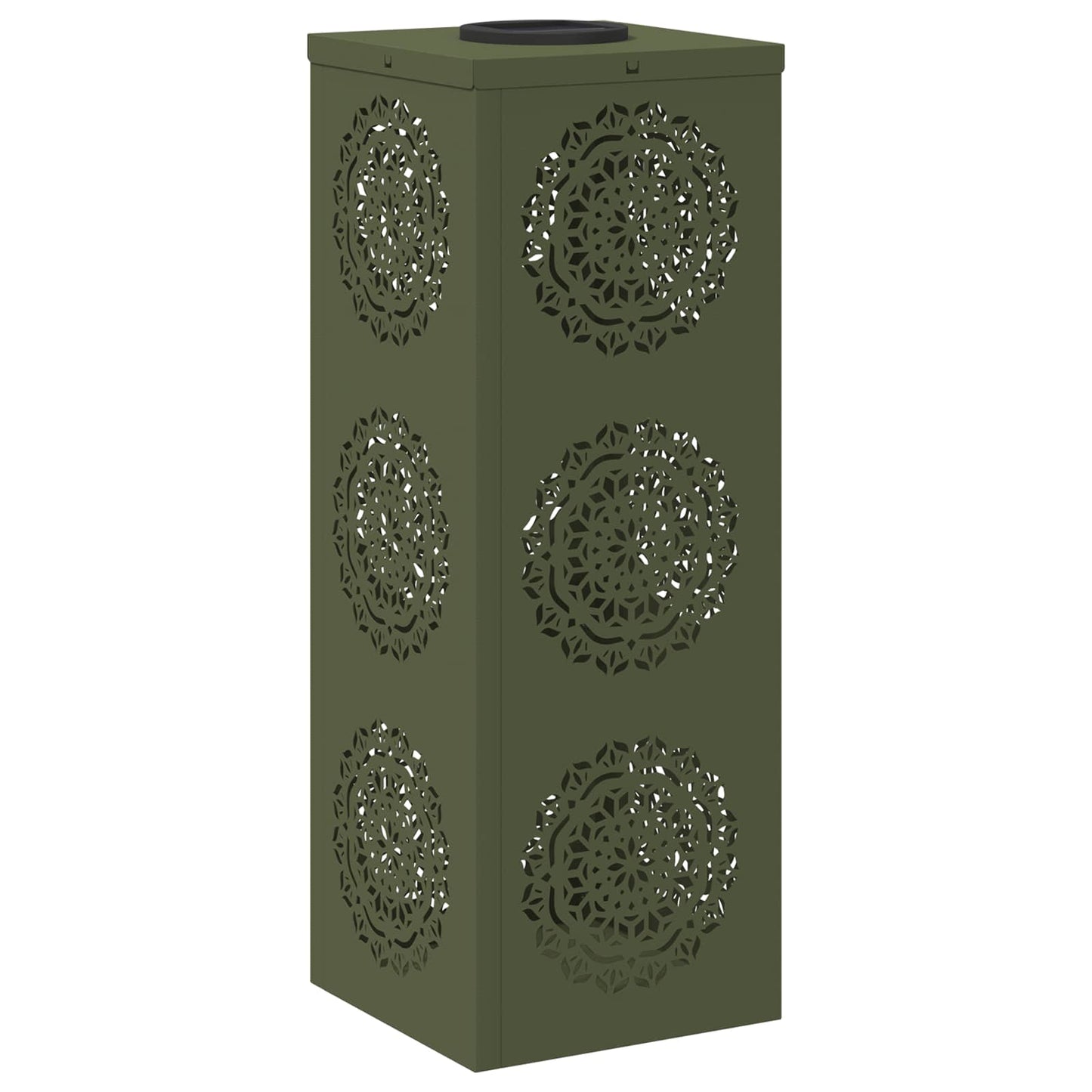 vidaXL Ηλιακό LED Φως Δρόμου με φώτα με μπαταρία 2 pcs Ελιά Πράσινη