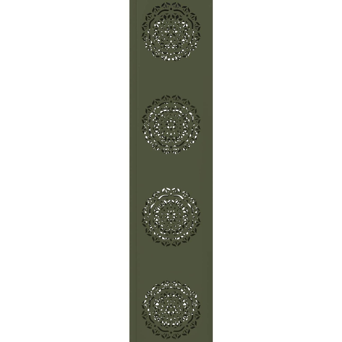 vidaXL Ηλιακό LED Φως Δρόμου με φώτα με μπαταρία 2 pcs Ελιά Πράσινη