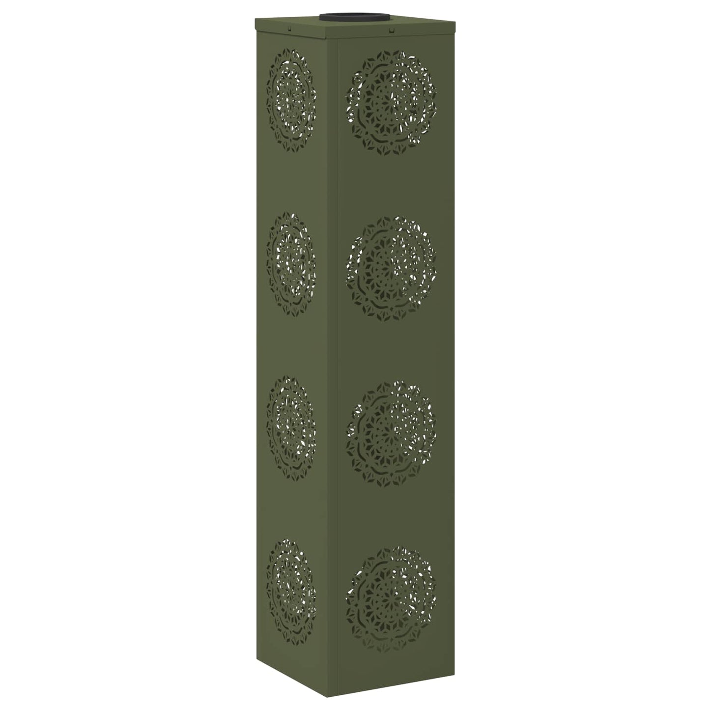 vidaXL Ηλιακό LED Φως Δρόμου με φώτα με μπαταρία 2 pcs Ελιά Πράσινη