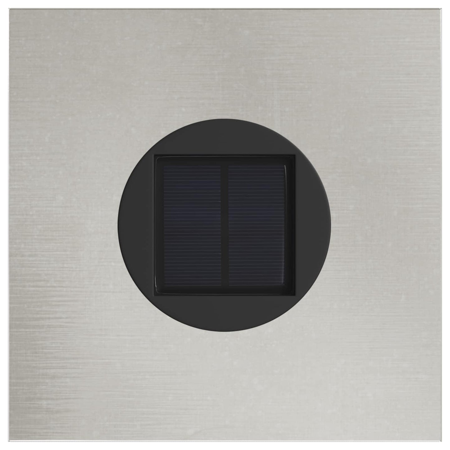 vidaXL Ηλιακό LED Φως Δρόμου 2 pcs Ανοξείδωτο ατσάλι Ανοξείδωτο ατσάλι