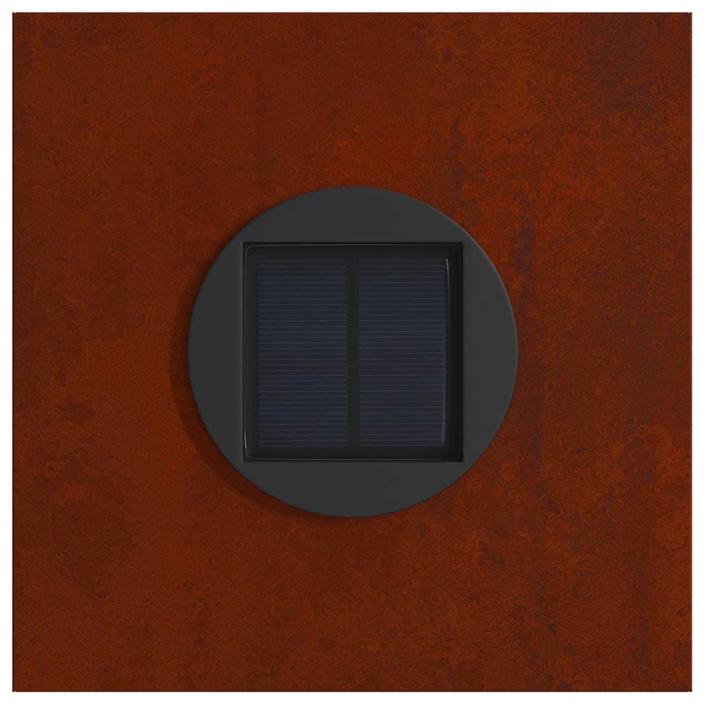 vidaXL Ηλιακό LED Φως Δρόμου 2 pcs Χάλυβας Corten Χάλυβας Corten