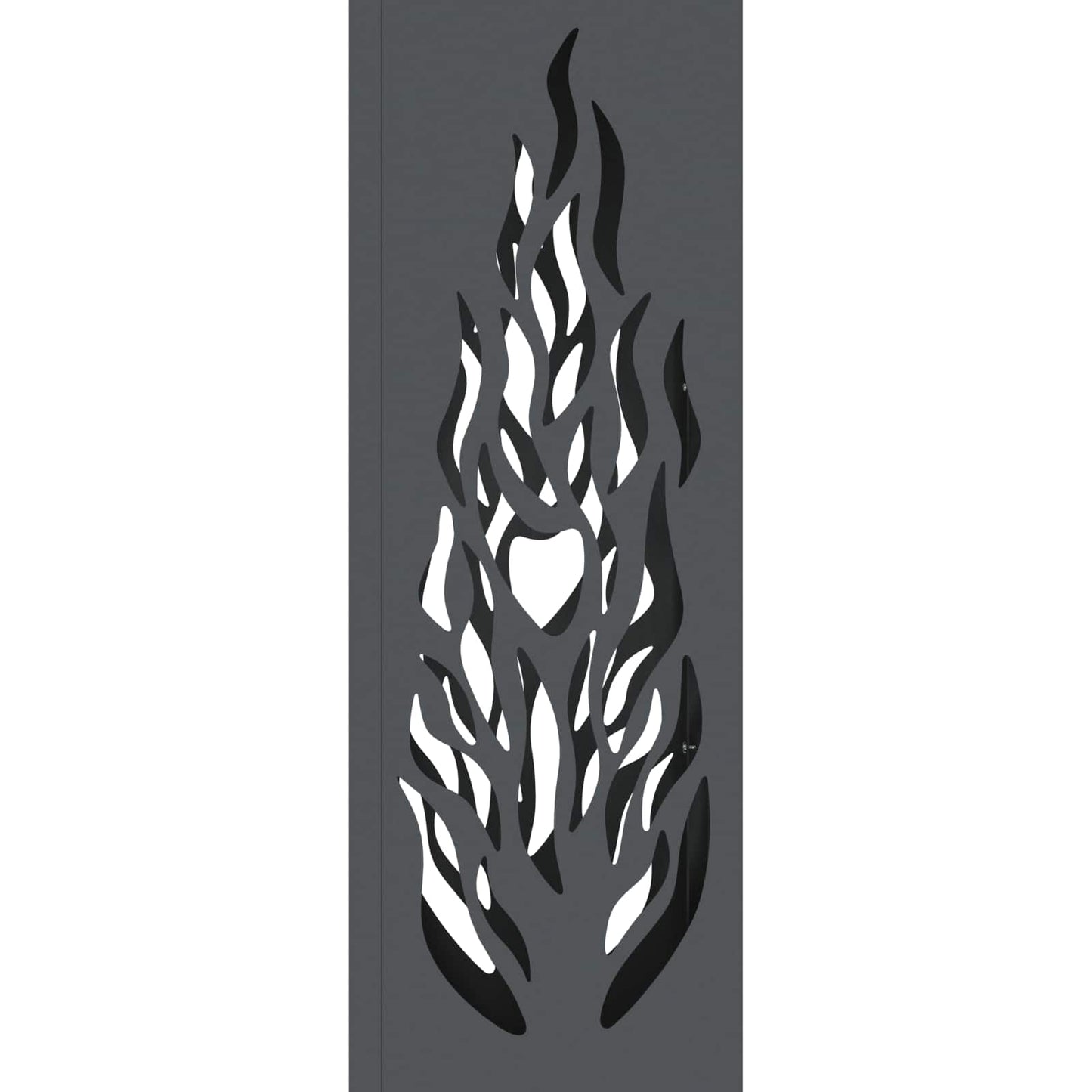 vidaXL Ηλιακό LED Φως Δρόμου 2 pcs Ανθρακί Κρύο Ρολαρισμένο Χάλυβα