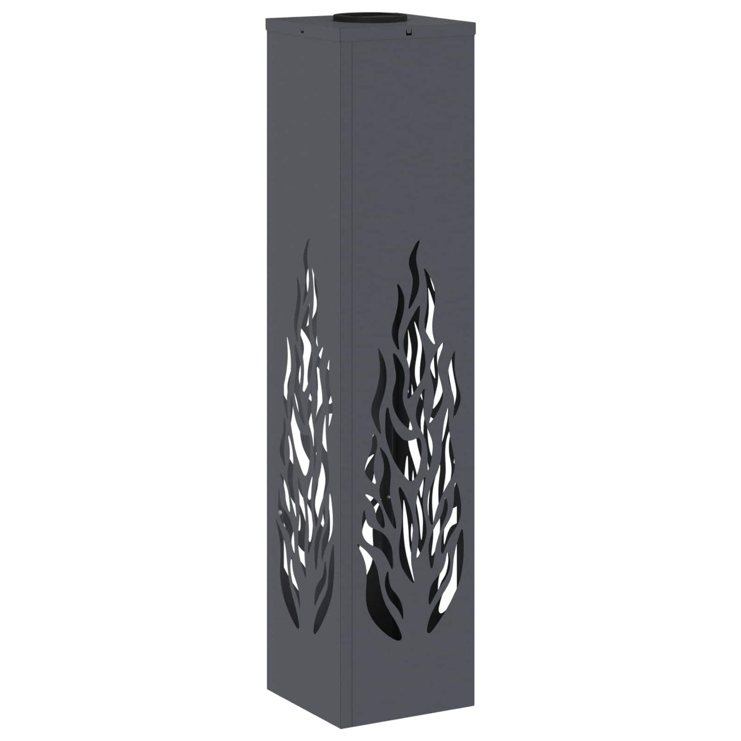 vidaXL Ηλιακό LED Φως Δρόμου 2 pcs Ανθρακί Κρύο Ρολαρισμένο Χάλυβα