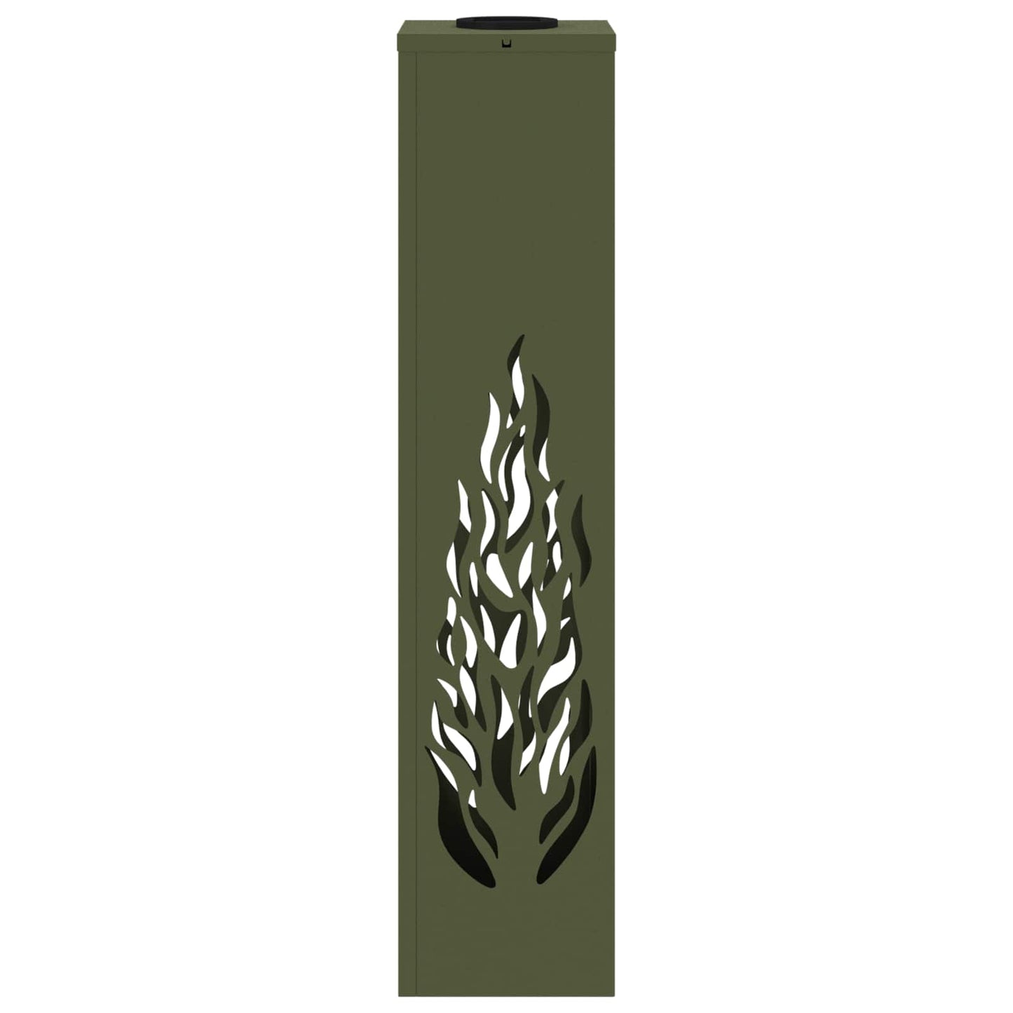 vidaXL Ηλιακό LED Φως Δρόμου με φώτα με μπαταρία 2 pcs Ελιά Πράσινη