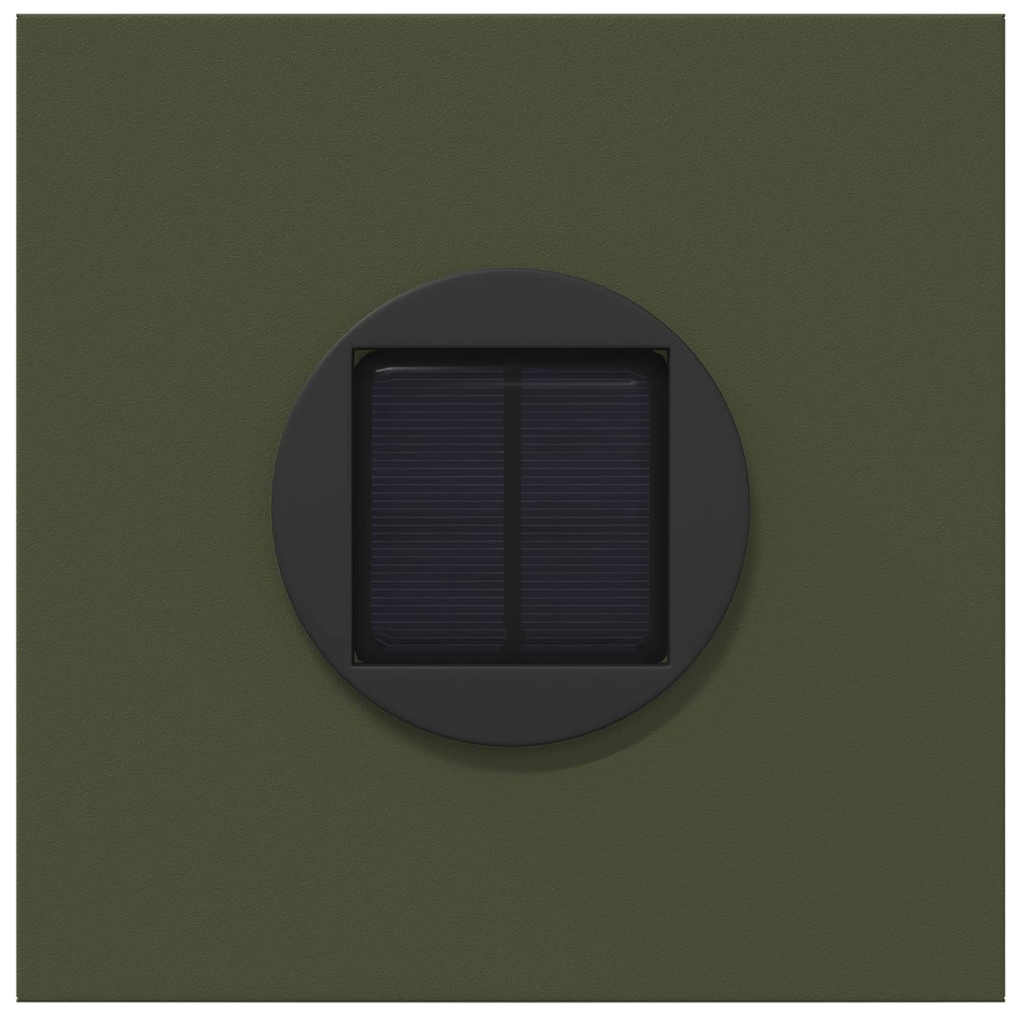 vidaXL Ηλιακό LED Φως Δρόμου με φώτα με μπαταρία 2 pcs Ελιά Πράσινη