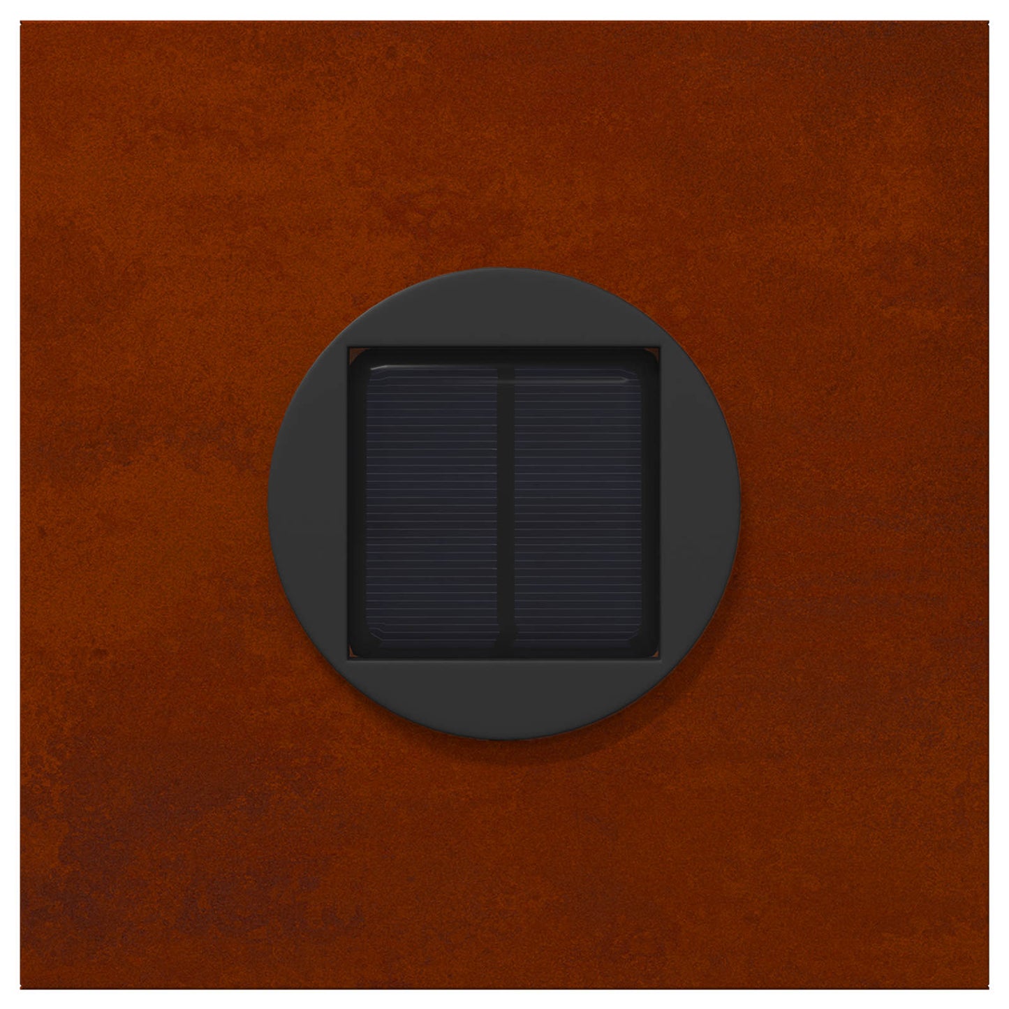 vidaXL Ηλιακό LED Φως Δρόμου 2 pcs Χάλυβας Corten Χάλυβας Corten