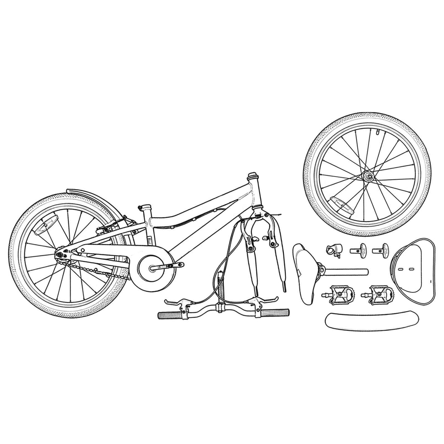 vidaXL Παιδικό Ποδήλατο 20 ίντσες για παιδιά 6-11 ετών Ροζ