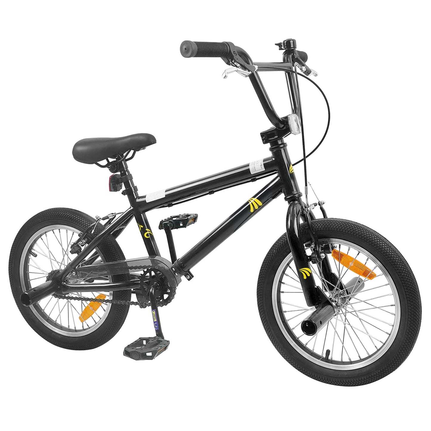vidaXL BMX Ποδήλατο 20 ίντσες για πάνω από 9 ετών Μαύρο