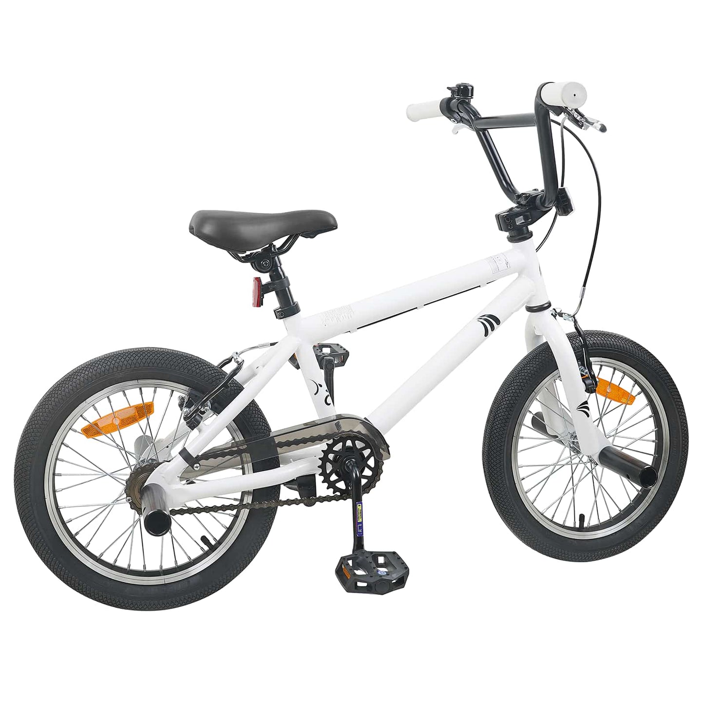 vidaXL BMX Ποδήλατο 20 ίντσες για πάνω από 9 ετών Λευκό