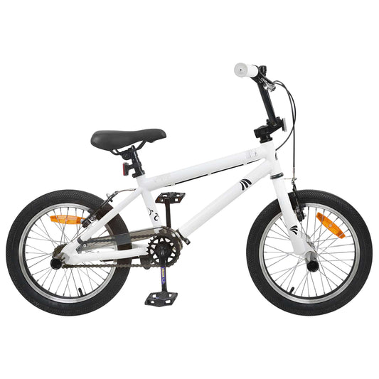 vidaXL BMX Ποδήλατο 20 ίντσες για πάνω από 9 ετών Λευκό