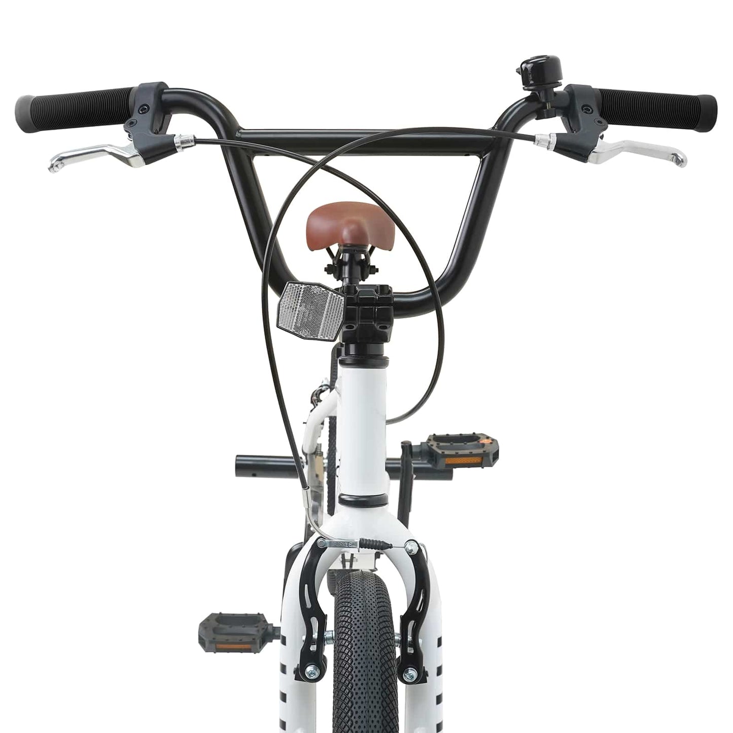vidaXL BMX Ποδήλατο 16 ίντσες για παιδιά 5-8 ετών Λευκό