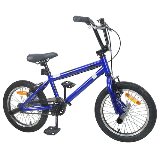 vidaXL BMX Ποδήλατο 16 ίντσες για παιδιά 5-8 ετών Σκούρο Μπλε