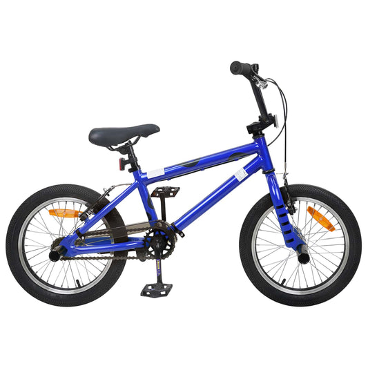 vidaXL BMX Ποδήλατο 16 ίντσες για παιδιά 5-8 ετών Σκούρο Μπλε