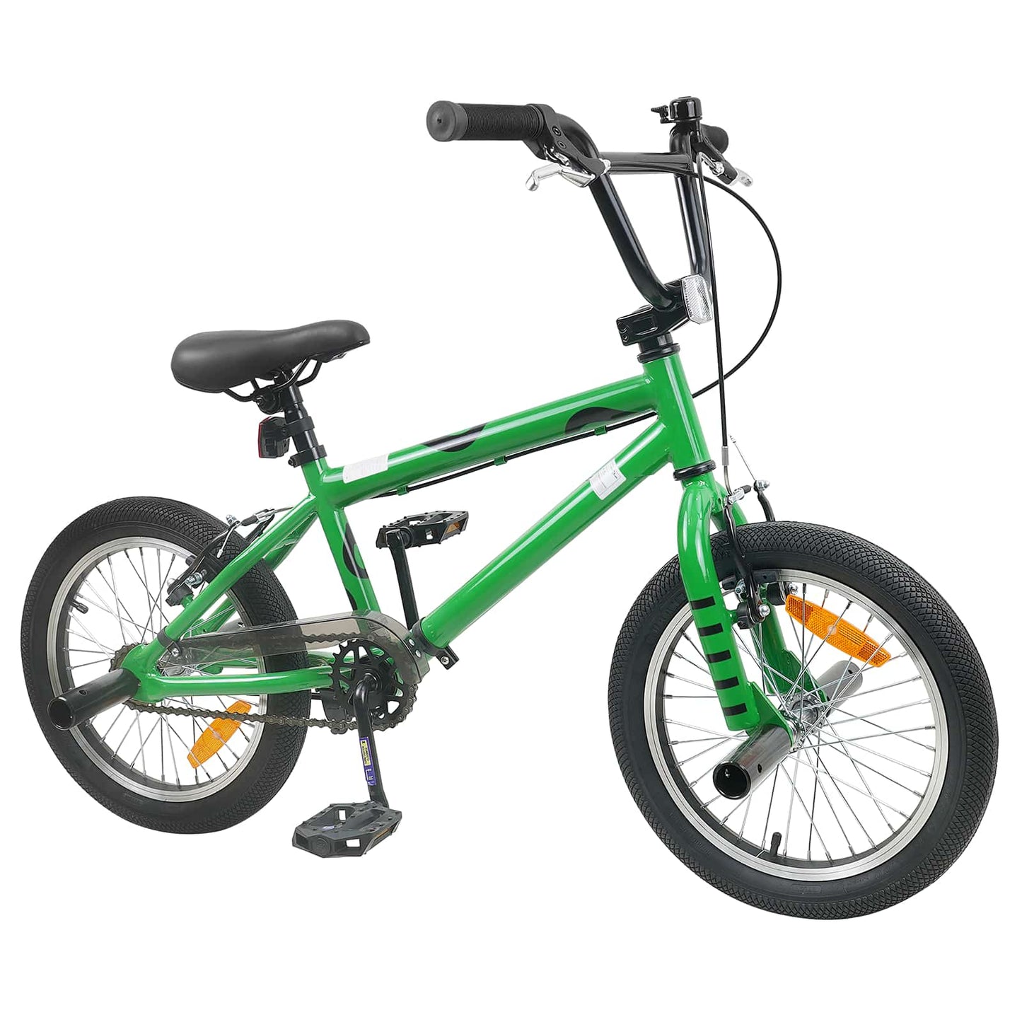 vidaXL BMX Ποδήλατο 16 ίντσες για παιδιά 5-8 ετών Πράσινο