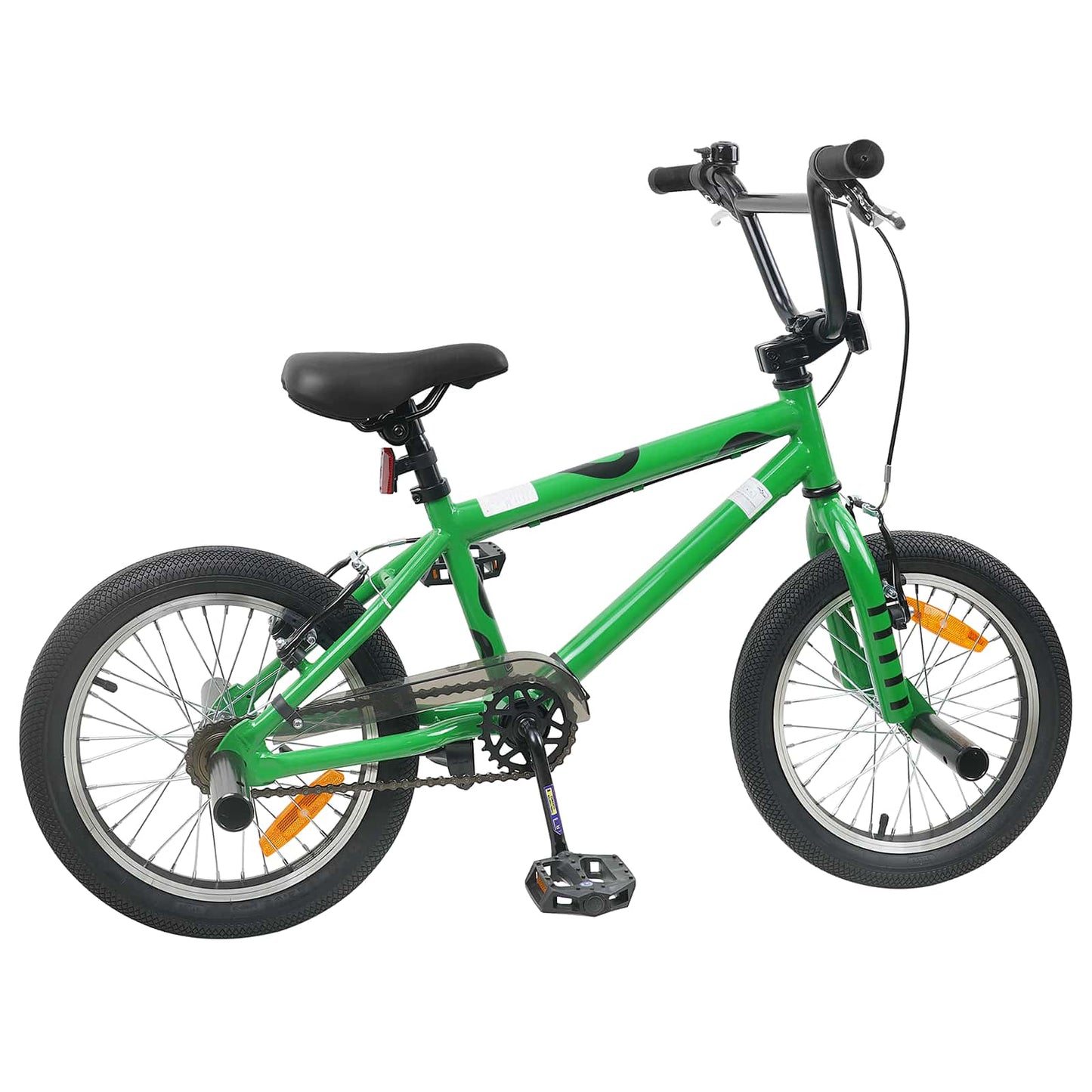 vidaXL BMX Ποδήλατο 16 ίντσες για παιδιά 5-8 ετών Πράσινο