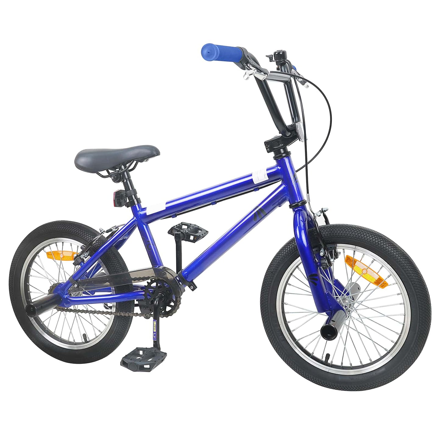 vidaXL BMX Ποδήλατο 18 ίντσες για 7-10 ετών Σκούρο Μπλε