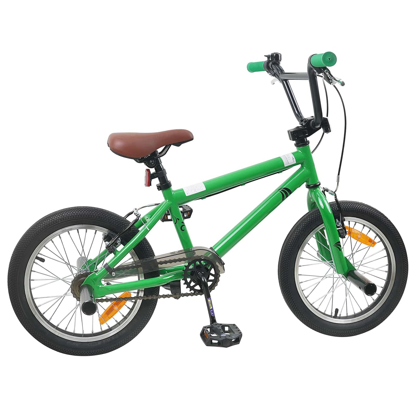 vidaXL BMX Ποδήλατο 18 ίντσες για 7-10 ετών Πράσινο