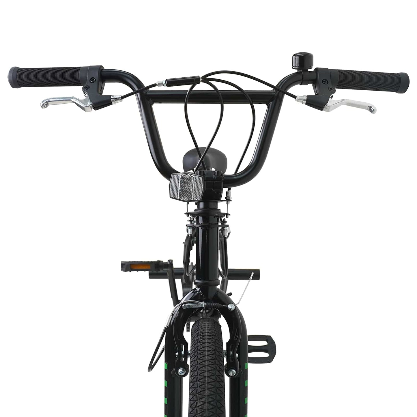 vidaXL BMX Ποδήλατο 20 ίντσες για πάνω από 9 ετών Μαύρο