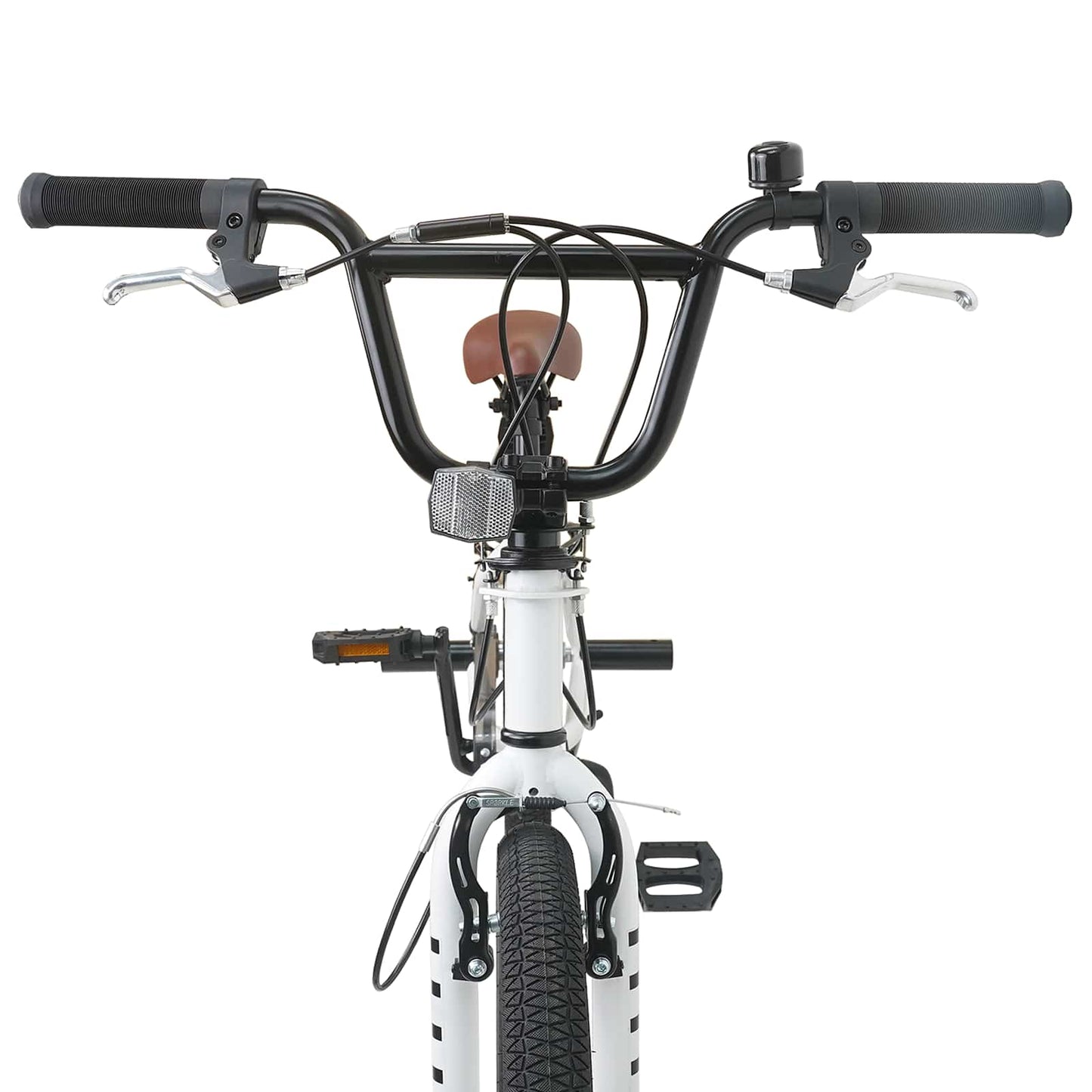 vidaXL BMX Ποδήλατο 20 ίντσες για πάνω από 9 ετών Λευκό