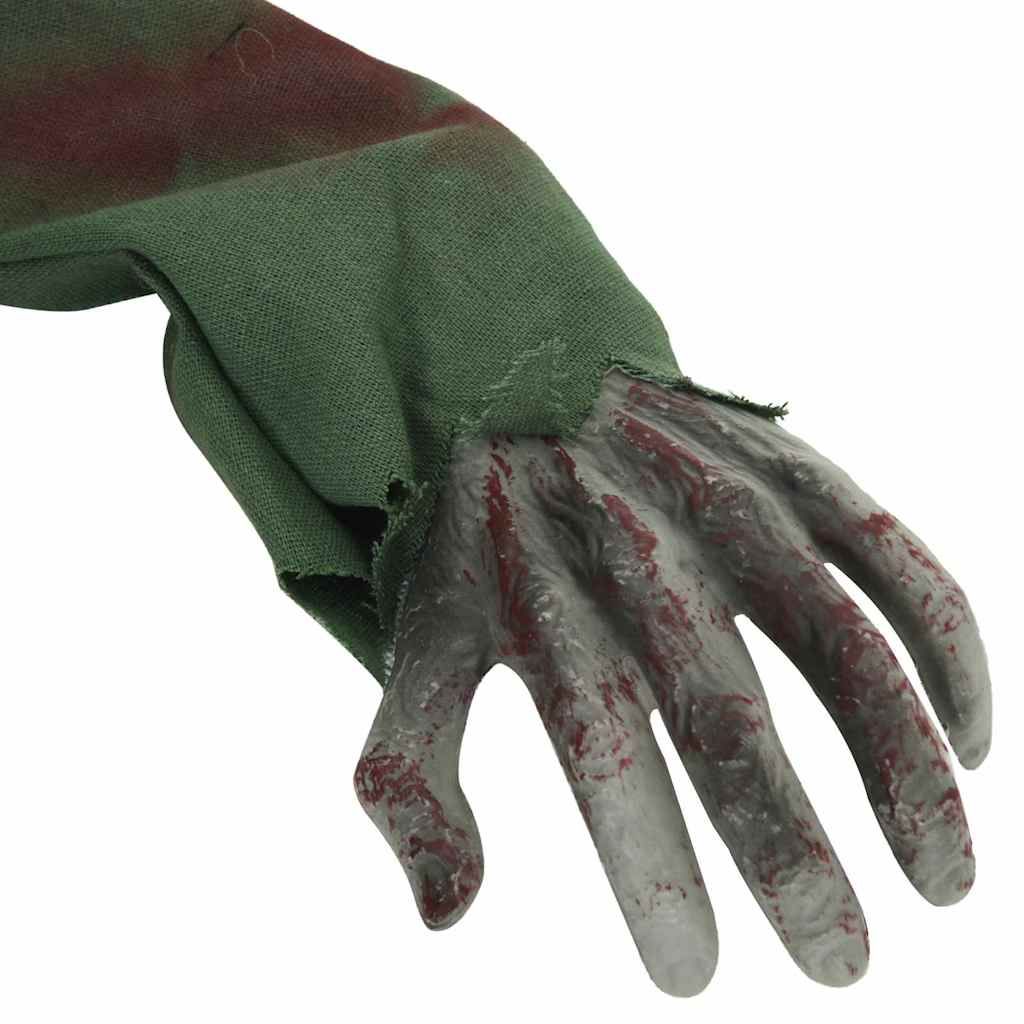 vidaXL Ερπυστικός ζωντανός νεκρός Halloween Πράσινο