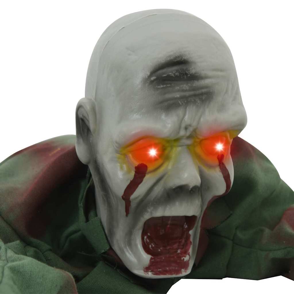 vidaXL Ερπυστικός ζωντανός νεκρός Halloween Πράσινο
