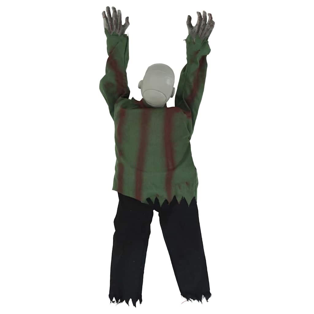 vidaXL Ερπυστικός ζωντανός νεκρός Halloween Πράσινο