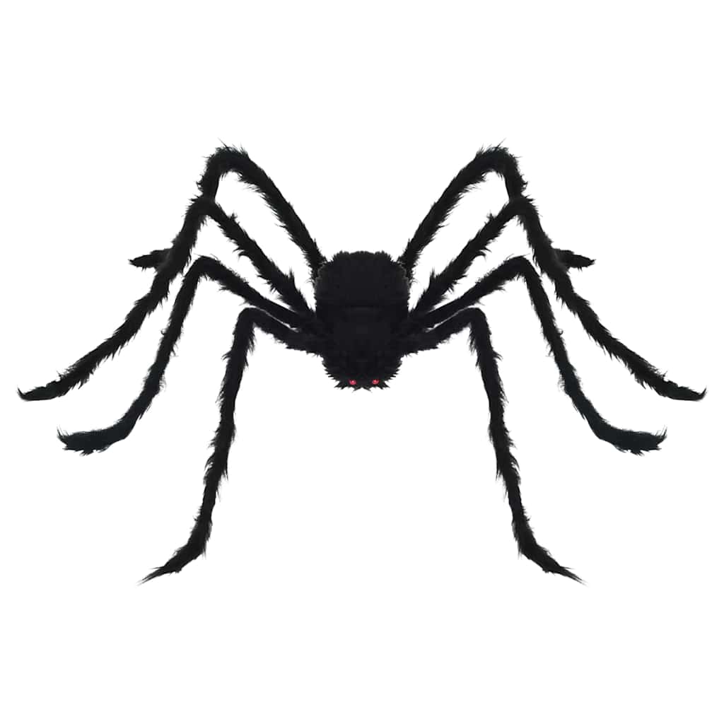 vidaXL Διακόσμηση Halloween Αράχνη 3 pcs Μαύρο 150 cm