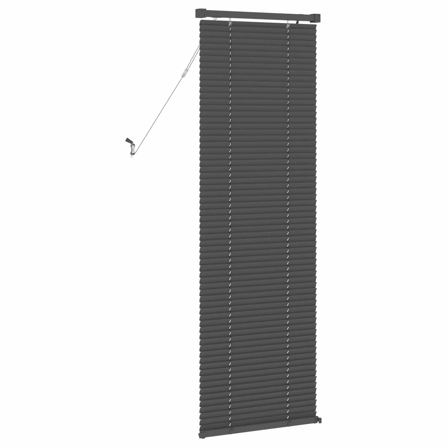 vidaXL Βενετσιάνικη Σκίαση Ασημί Γκρι 150 x 50 cm PVC
