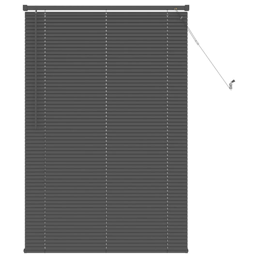 vidaXL Βενετσιάνικη Σκίαση Ασημί Γκρι 150 x 90 cm PVC