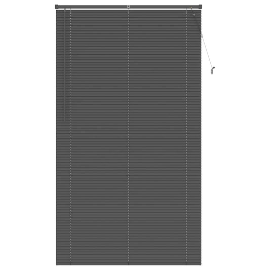 vidaXL Βενετσιάνικη Σκίαση Ασημί Γκρι 213 x 110 εκ PVC
