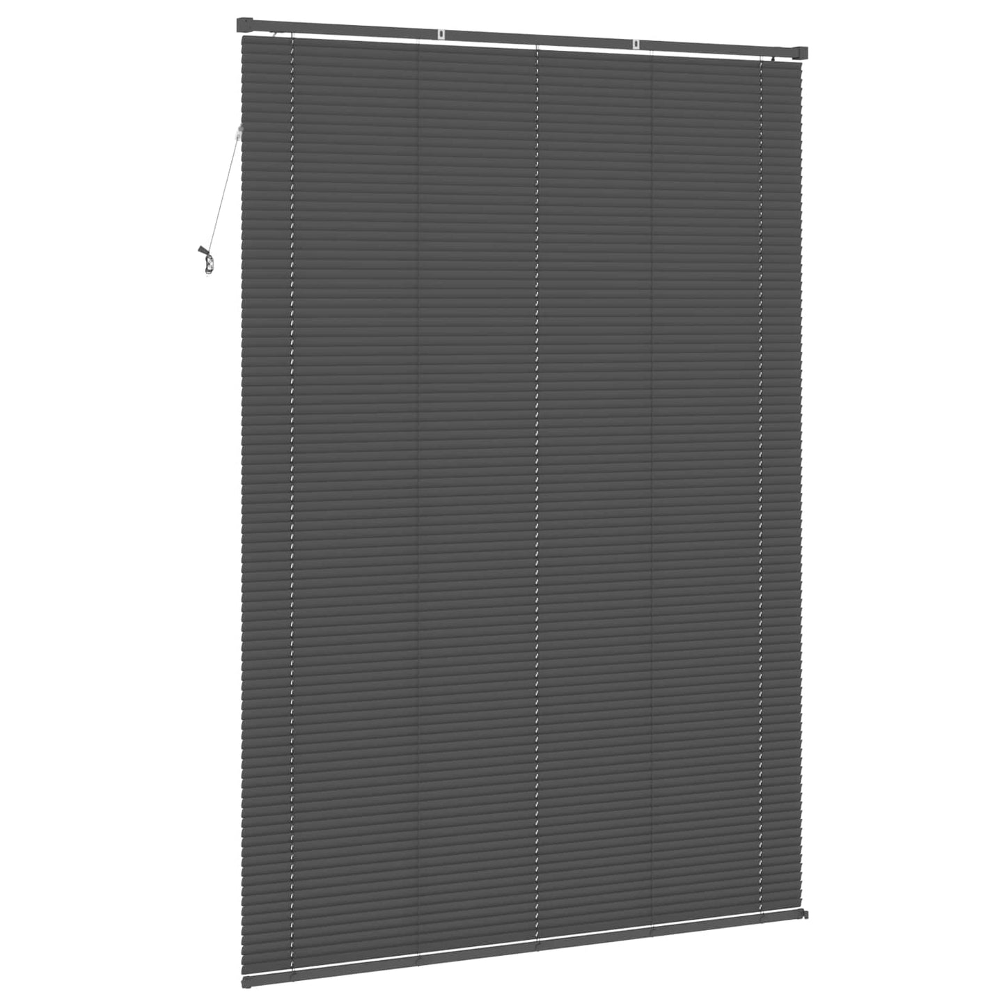vidaXL Βενετσιάνικη Σκίαση Ασημί Γκρι 213 x 130 εκ PVC