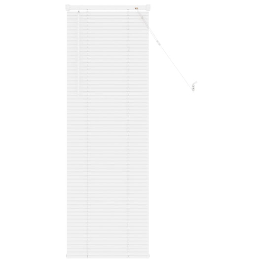 vidaXL Βενετσιάνικη Σκίαση Λευκός 150 x 40 εκ PVC
