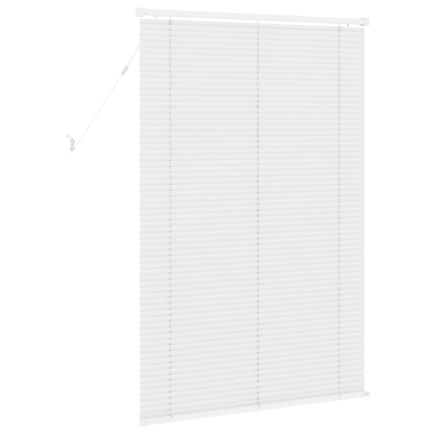 vidaXL Βενετσιάνικη Σκίαση Λευκός 150 x 70 cm PVC