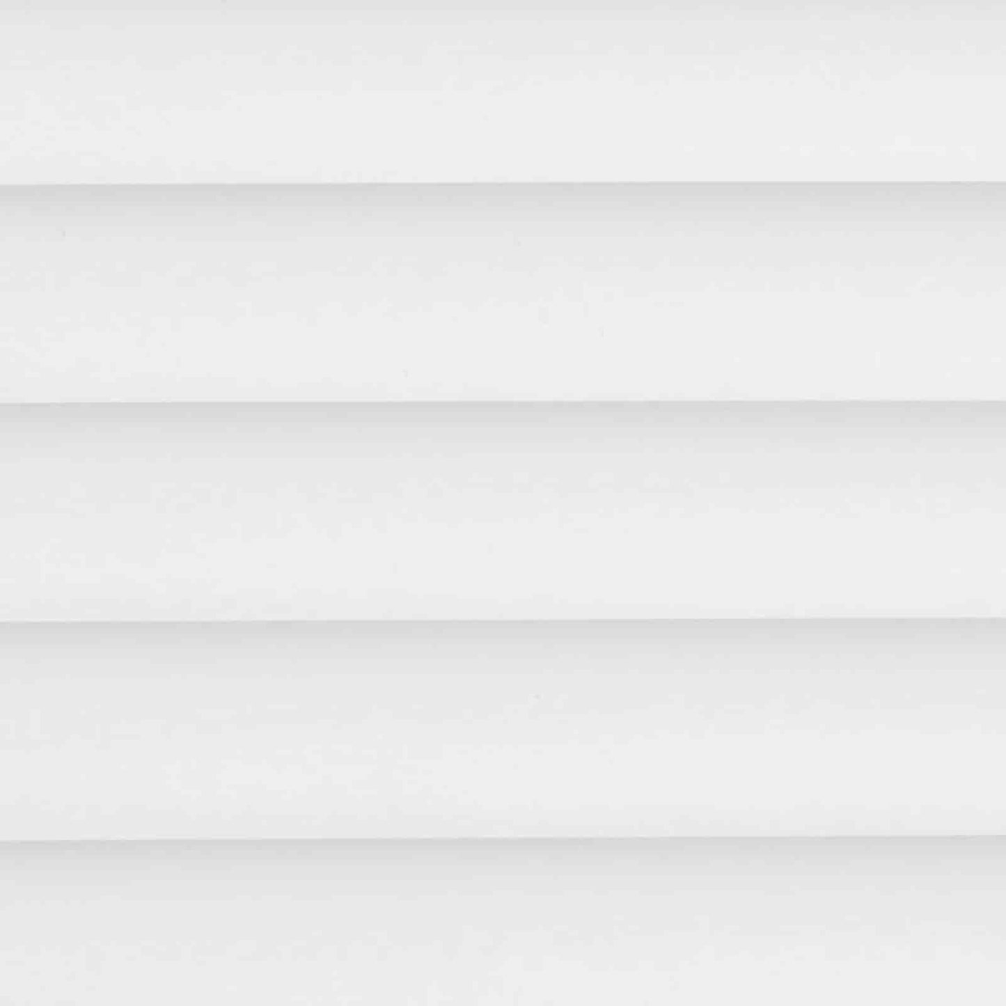 vidaXL Βενετσιάνικη Σκίαση Λευκός 150 x 160 cm 25 mm PVC