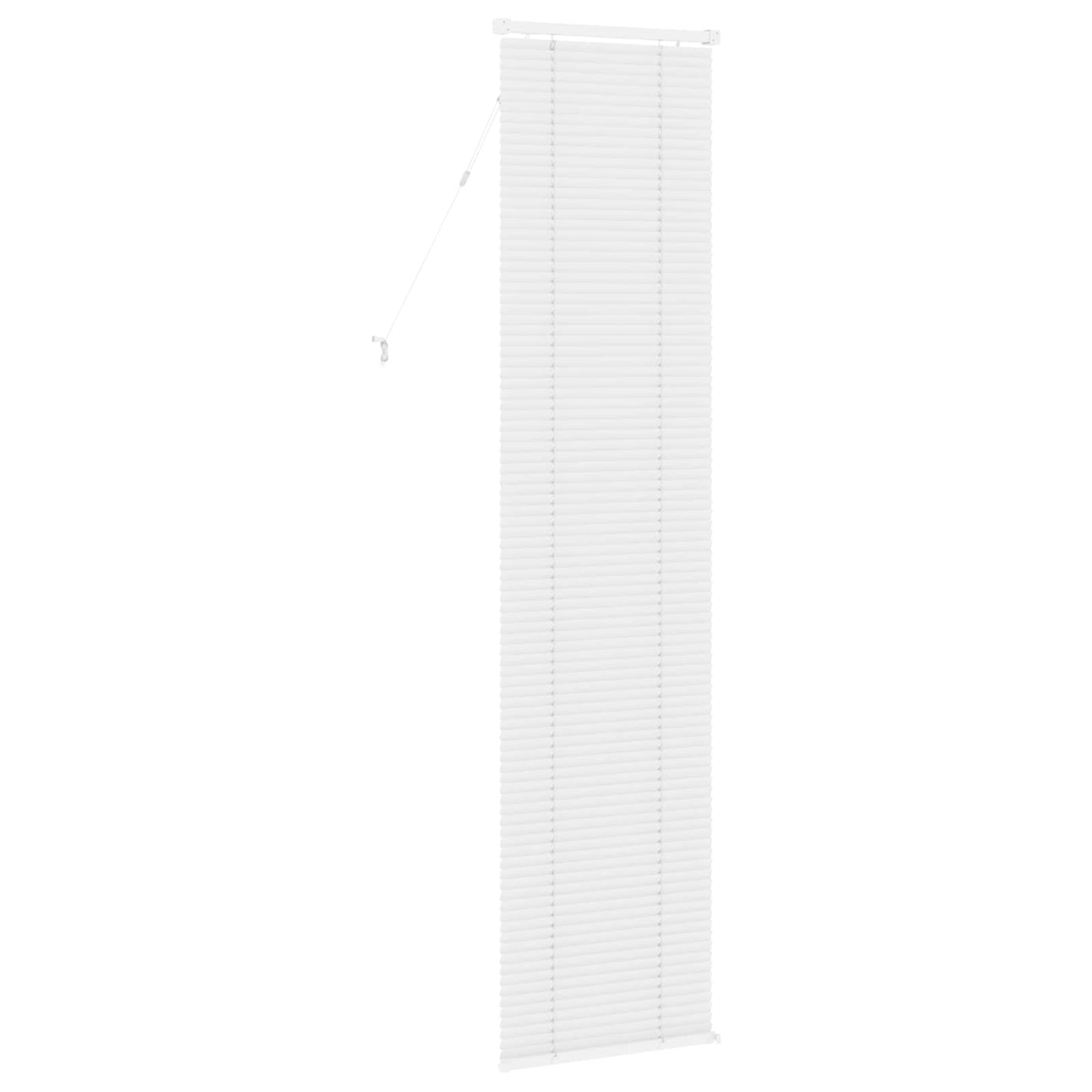 vidaXL Βενετσιάνικη Σκίαση Λευκός 213 x 50 εκ PVC