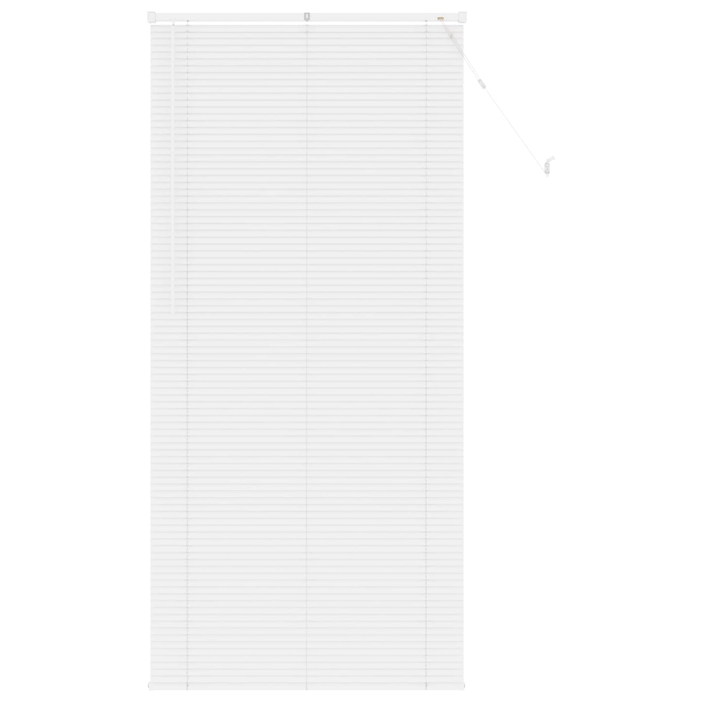 vidaXL Βενετσιάνικη Σκίαση Λευκός 213 x 70 εκ PVC