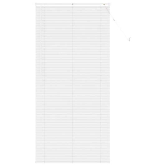 vidaXL Βενετσιάνικη Σκίαση Λευκός 213 x 90 εκ PVC